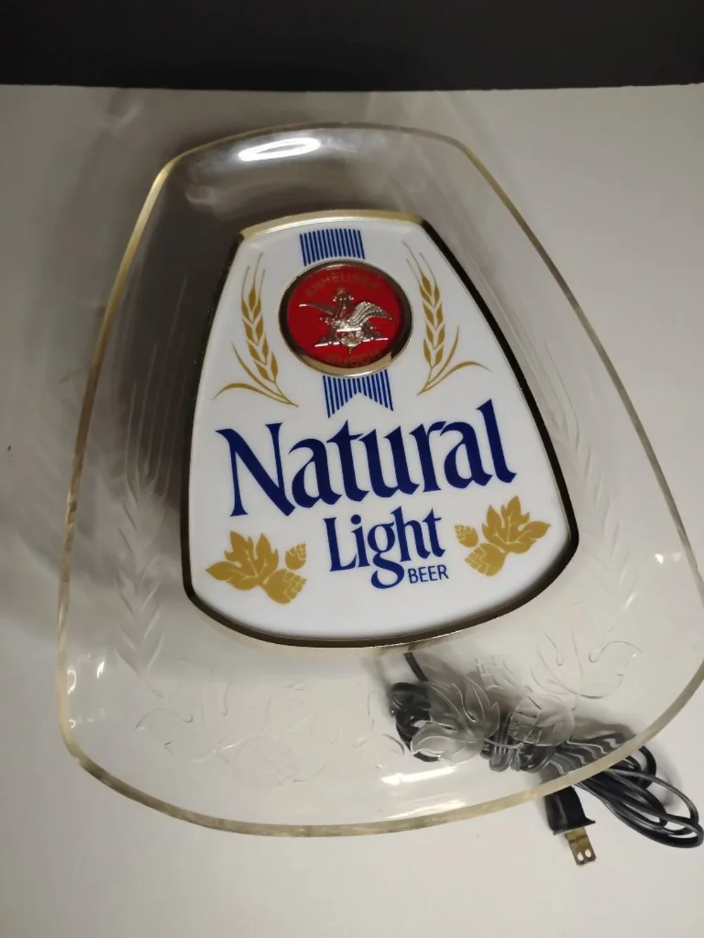 Anheuser Busch Natural Light Beer Lighted Sign